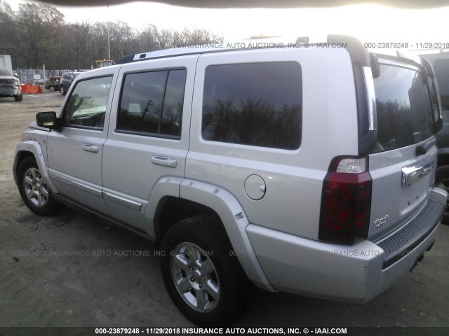 1J8HG58N37C679209 - 2007 JEEP COMMANDER LIMITED SILVER photo 3