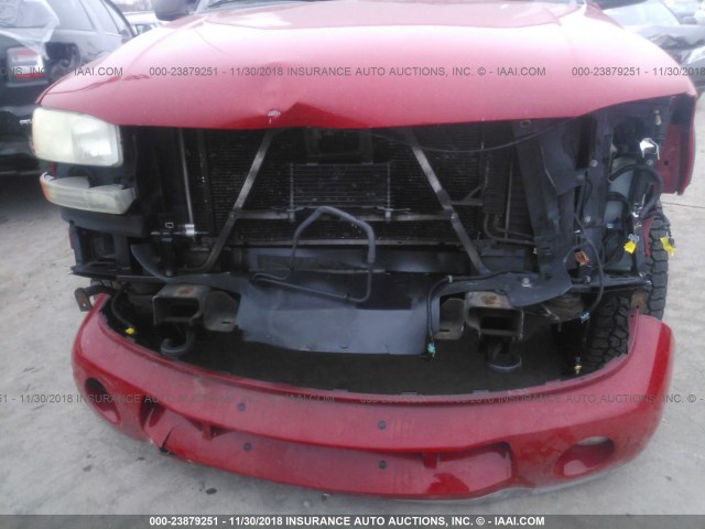 1GTGK13U57F195243 - 2007 GMC SIERRA K1500 HEAVY DUTY RED photo 6