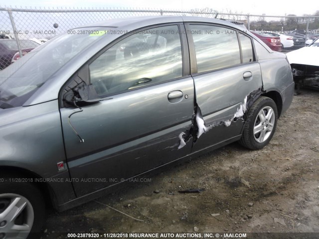 1G8AJ55F76Z189367 - 2006 SATURN ION LEVEL 2 灰色 照片 6