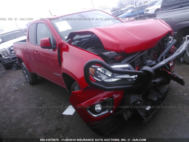 1GCHTDEA1G1236096 - 2016 CHEVROLET COLORADO Z71 RED photo 1