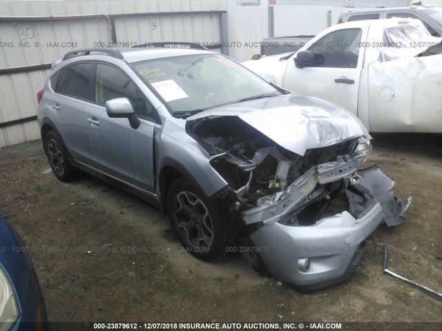 JF2GPACC5E8242251 - 2014 SUBARU XV CROSSTREK 2.0 PREMIUM SILVER photo 1