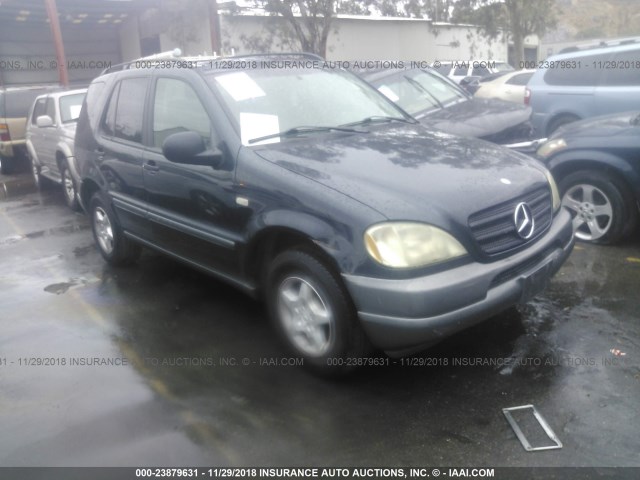 4JGAB54E4XA106730 - 1999 MERCEDES-BENZ ML 320 Dark Blue photo 1