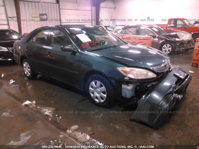 4T1BE32K43U783570 - 2003 TOYOTA CAMRY LE/XLE/SE GREEN photo 1