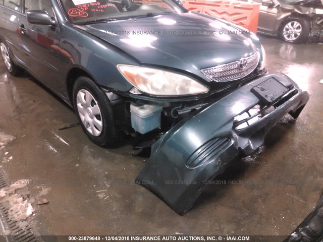 4T1BE32K43U783570 - 2003 TOYOTA CAMRY LE/XLE/SE GREEN photo 6