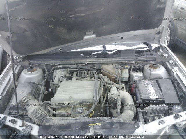 1G1ZT52864F192714 - 2004 CHEVROLET MALIBU LS 银色 照片 10