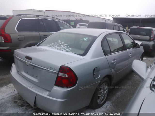 1G1ZT52864F192714 - 2004 CHEVROLET MALIBU LS 银色 照片 4