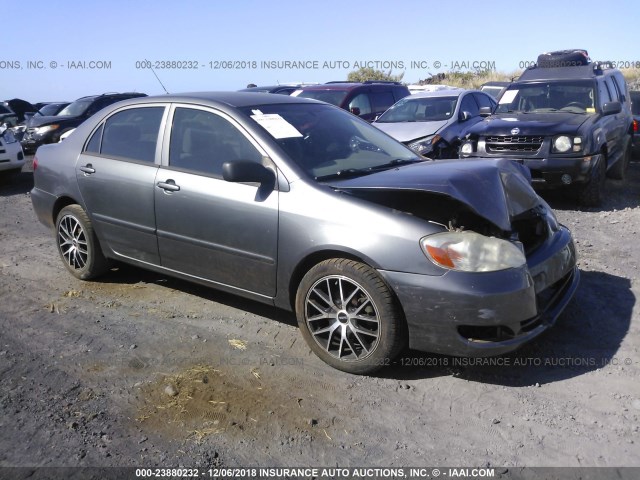 1NXBR32E28Z964382 - 2008 TOYOTA COROLLA CE/LE/S GRAY photo 1