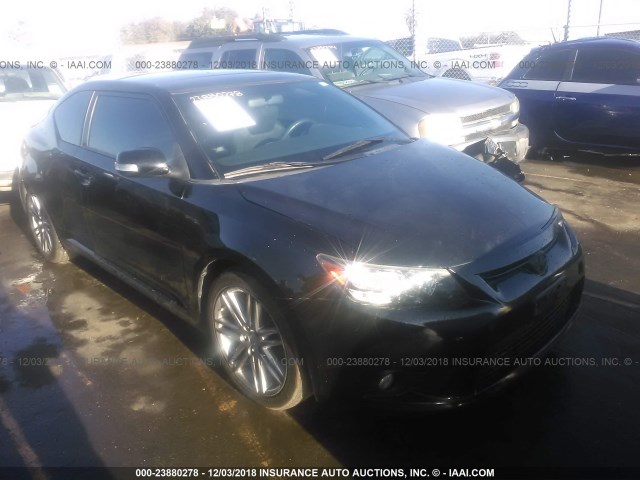 JTKJF5C77B3004744 - 2011 TOYOTA SCION TC 黑色 照片 1