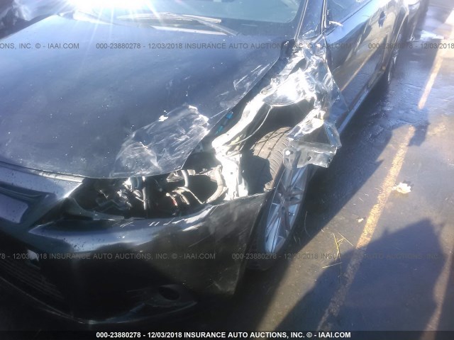 JTKJF5C77B3004744 - 2011 TOYOTA SCION TC 黑色 照片 6