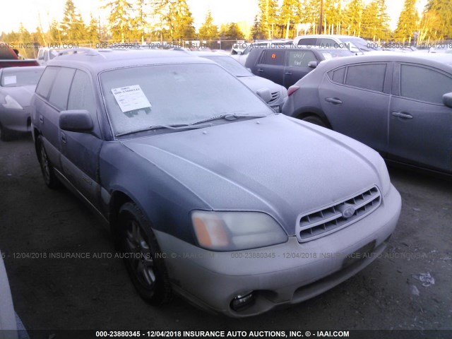 4S3BH675927600628 - 2002 SUBARU LEGACY OUTBACK AWP 蓝色 照片 1