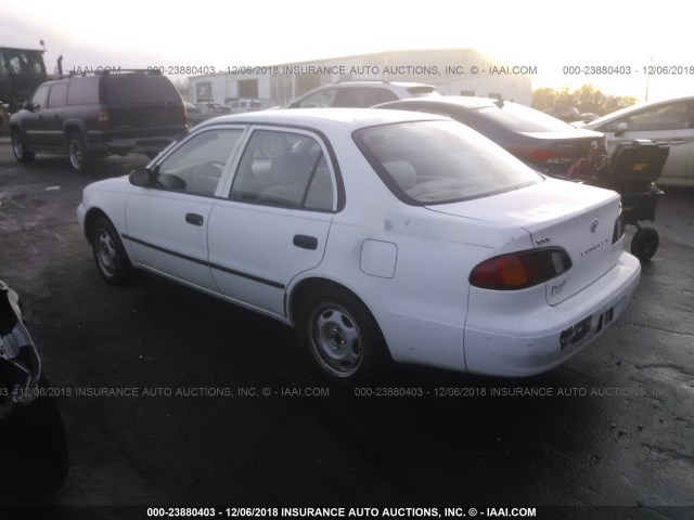 1NXBR12E7XZ148934 - 1999 TOYOTA COROLLA VE/CE/LE 白色 照片 3