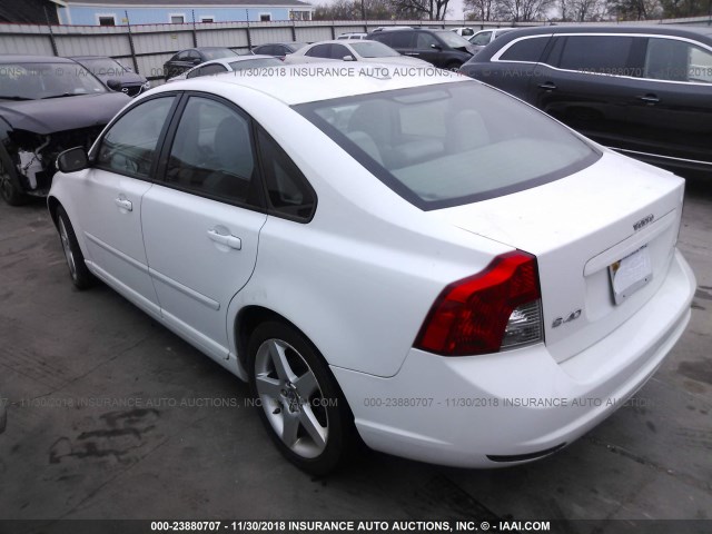 YV1MS390882358344 - 2008 VOLVO S40 2.4I WHITE photo 3