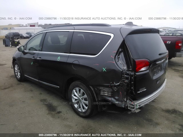 2C4RC1BG6HR613644 - 2017 CHRYSLER PACIFICA TOURING L 银色 照片 3