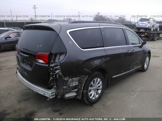 2C4RC1BG6HR613644 - 2017 CHRYSLER PACIFICA TOURING L 银色 照片 4