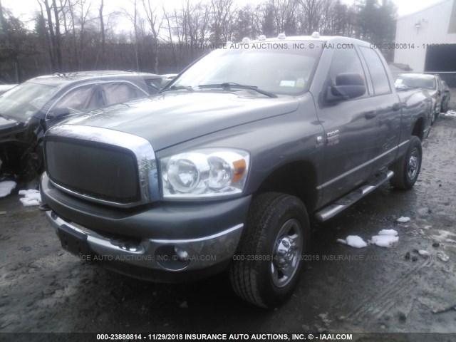 3D7KS28A07G786857 - 2007 DODGE RAM 2500 ST/SLT GRAY photo 2