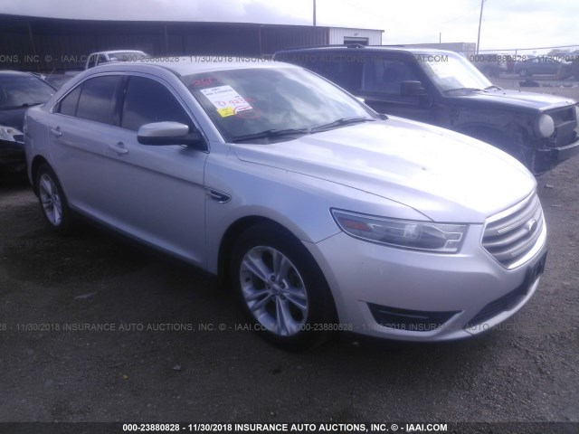 1FAHP2E83DG229400 - 2013 FORD TAURUS SEL SILVER photo 1