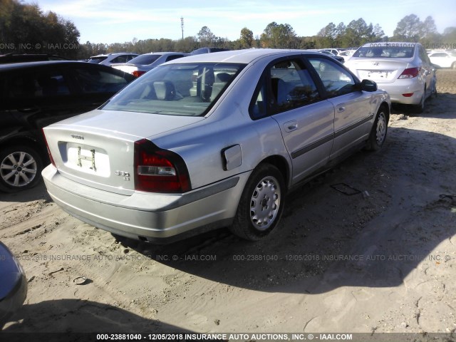 YV1TS97DXX1028486 - 1999 VOLVO S80 SILVER photo 4