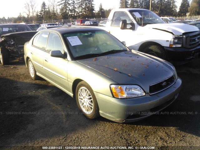 4S3BE635337216540 - 2003 SUBARU LEGACY L/L SPECIAL GREEN photo 1