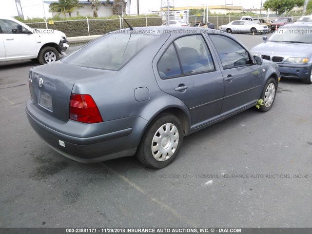 3VWRK69M73M155105 - 2003 VOLKSWAGEN JETTA GL GRAY photo 4