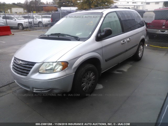 1C4GP45RX5B263441 - 2005 CHRYSLER TOWN & COUNTRY  SILVER photo 2