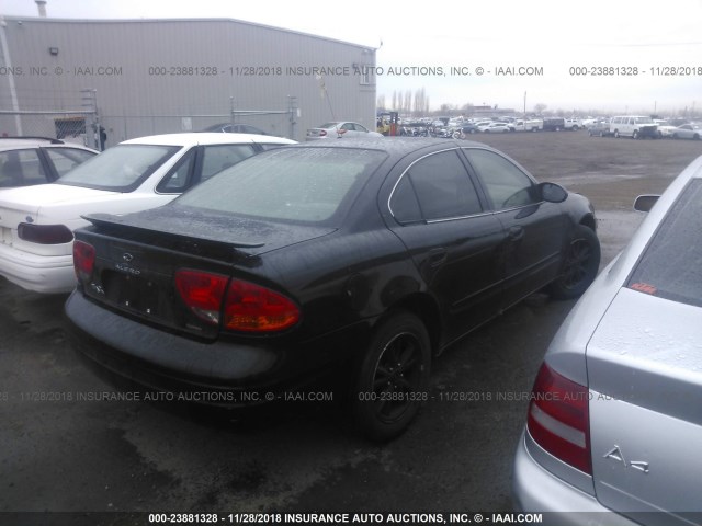 1G3NL52E7XC429227 - 1999 OLDSMOBILE ALERO GL BLACK photo 4