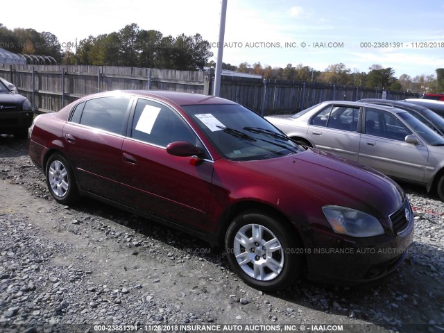 1N4AL11E16C192649 - 2006 NISSAN ALTIMA S/SL BURGUNDY photo 1