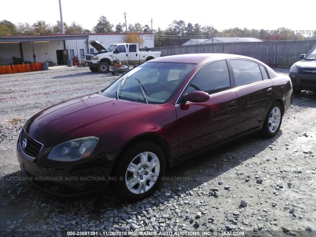 1N4AL11E16C192649 - 2006 NISSAN ALTIMA S/SL BURGUNDY photo 2