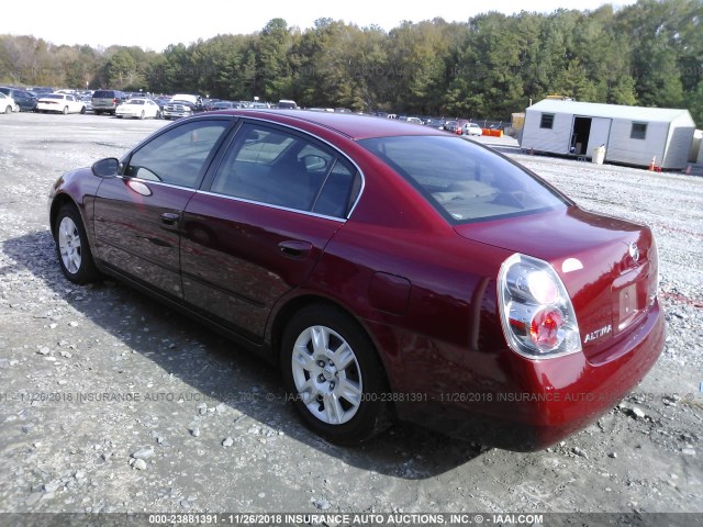 1N4AL11E16C192649 - 2006 NISSAN ALTIMA S/SL BURGUNDY photo 3