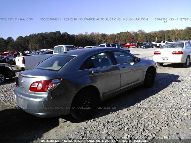 1C3LC46K18N287646 - 2008 CHRYSLER SEBRING LX GRAY photo 4