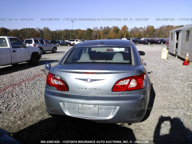 1C3LC46K18N287646 - 2008 CHRYSLER SEBRING LX GRAY photo 6