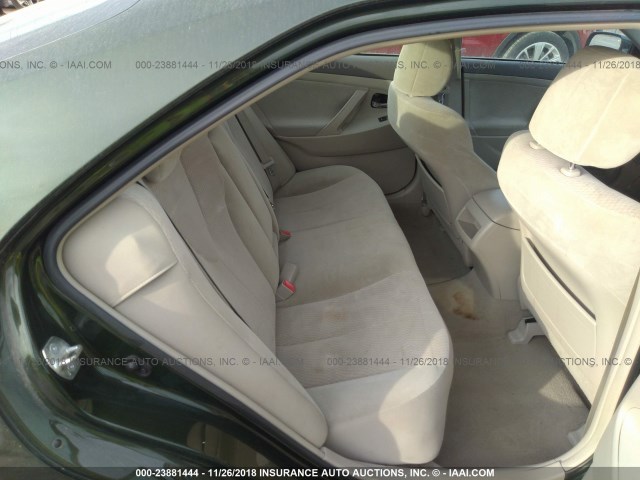 4T1BF3EK1BU584712 - 2011 TOYOTA CAMRY SE/LE/XLE GREEN photo 8