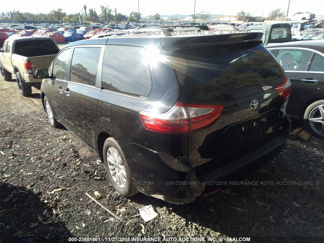 5TDYK3DC6GS700888 - 2016 TOYOTA SIENNA XLE/LIMITED BLUE photo 3