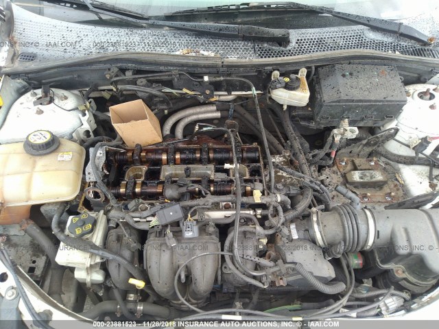1FAHP34NX7W307694 - 2007 FORD FOCUS ZX4/S/SE/SES თეთრი ფოტო 10