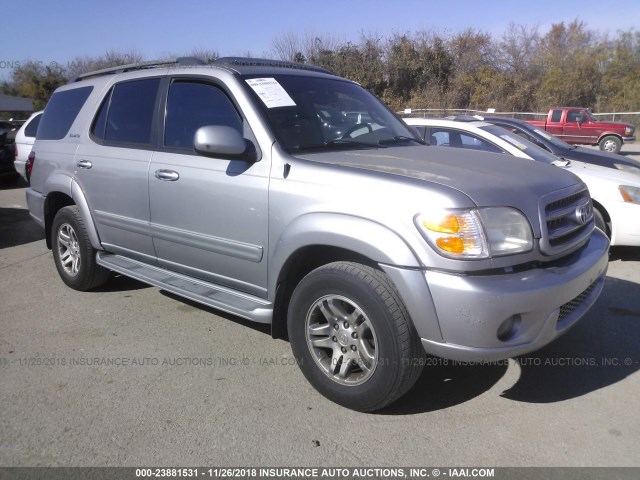 5TDBT48A73S172855 - 2003 TOYOTA SEQUOIA LIMITED GRAY photo 1