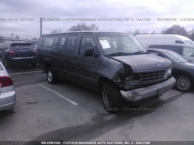 1FBJS31H1SHB81140 - 1995 FORD ECONOLINE E350 SUPER DUTY GRAY photo 1