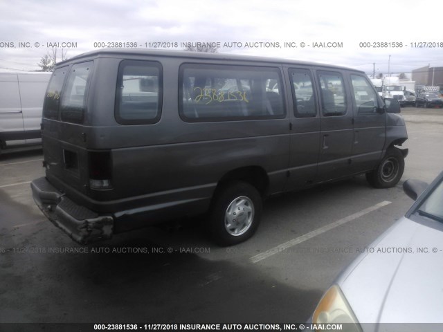 1FBJS31H1SHB81140 - 1995 FORD ECONOLINE E350 SUPER DUTY GRAY photo 4