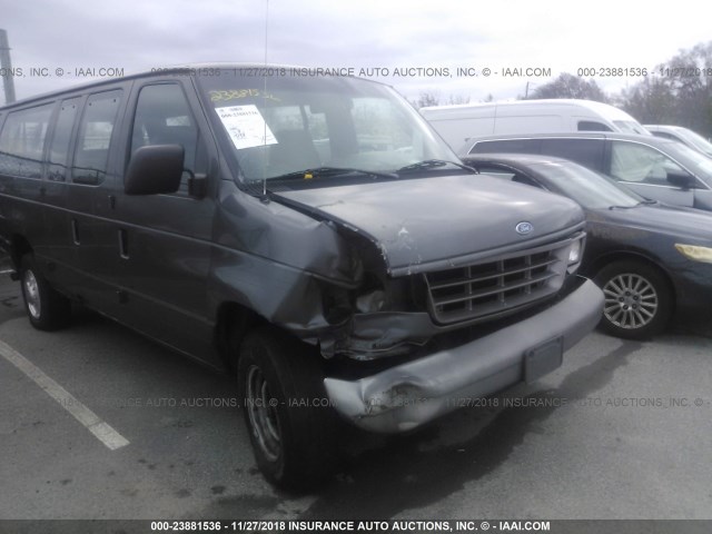 1FBJS31H1SHB81140 - 1995 FORD ECONOLINE E350 SUPER DUTY GRAY photo 6