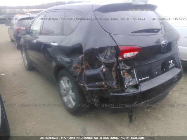 4S4WX83C664420174 - 2006 SUBARU B9 TRIBECA 3.0 H6/3.0 H6 LIMITED BLACK photo 6