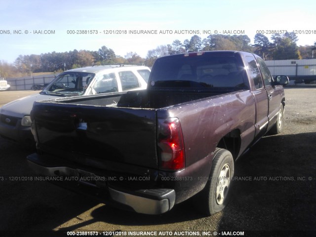 2GCEC19V631113784 - 2003 CHEVROLET SILVERADO C1500 BROWN photo 4