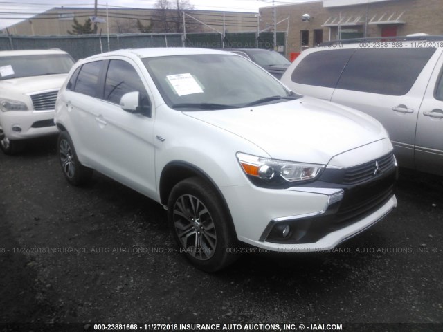 JA4AR4AW8HZ024004 - 2017 MITSUBISHI OUTLANDER SPORT  WHITE photo 1