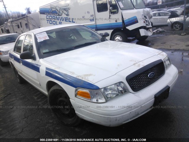 2FAHP71V39X112491 - 2009 FORD CROWN VICTORIA POLICE INTERCEPTOR WHITE photo 1