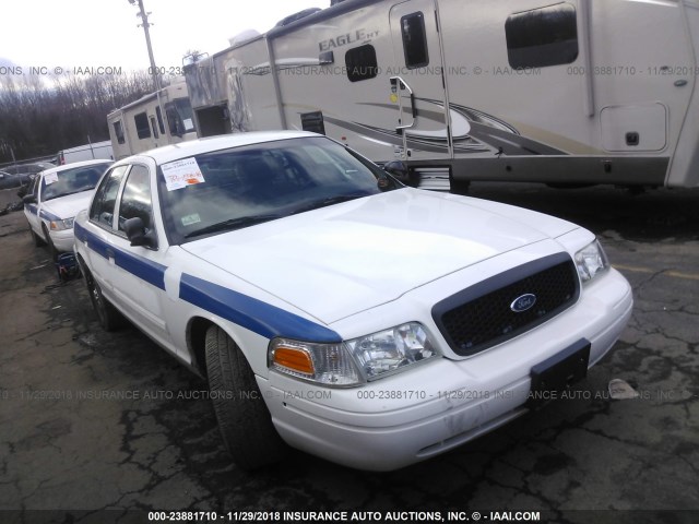 2FABP7BV7AX104449 - 2010 FORD CROWN VICTORIA POLICE INTERCEPTOR WHITE photo 1