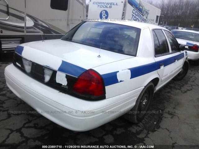 2FABP7BV7AX104449 - 2010 FORD CROWN VICTORIA POLICE INTERCEPTOR WHITE photo 4