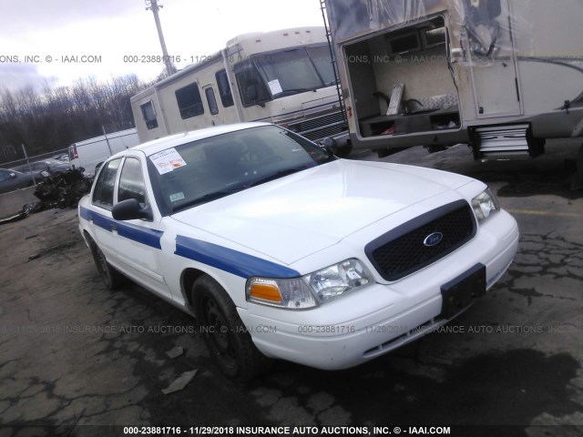 2FABP7BV4BX101896 - 2011 FORD CROWN VICTORIA POLICE INTERCEPTOR WHITE photo 1