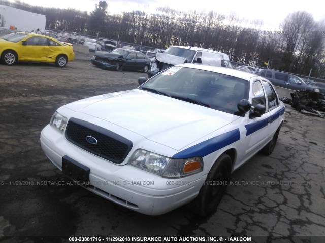 2FABP7BV4BX101896 - 2011 FORD CROWN VICTORIA POLICE INTERCEPTOR WHITE photo 2