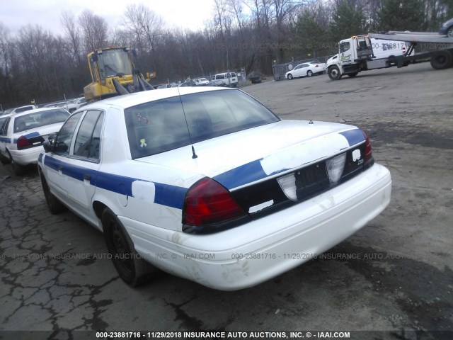 2FABP7BV4BX101896 - 2011 FORD CROWN VICTORIA POLICE INTERCEPTOR WHITE photo 3