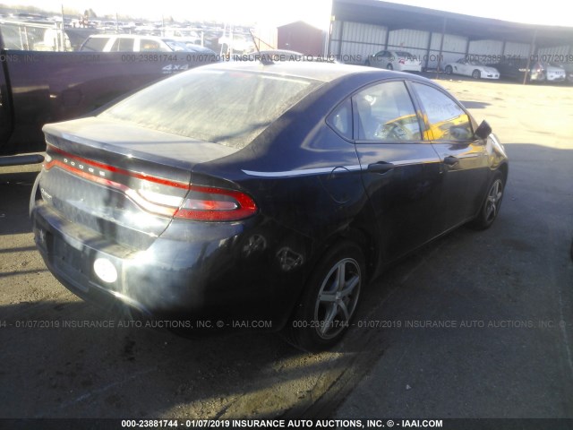 1C3CDFAA3DD126691 - 2013 DODGE DART SE/AERO BLUE photo 4