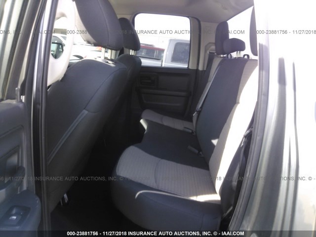 1C6RD7FT0CS226285 - 2012 DODGE RAM 1500 ST GRAY photo 8