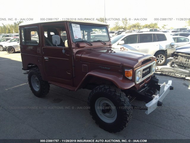 FJ40918918 - 1980 TOYOTA LAND CRUISER FJ40 BROWN photo 1