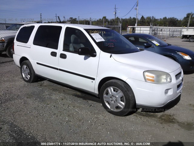 1GNDV23W08D174841 - 2008 CHEVROLET UPLANDER LS WHITE photo 1